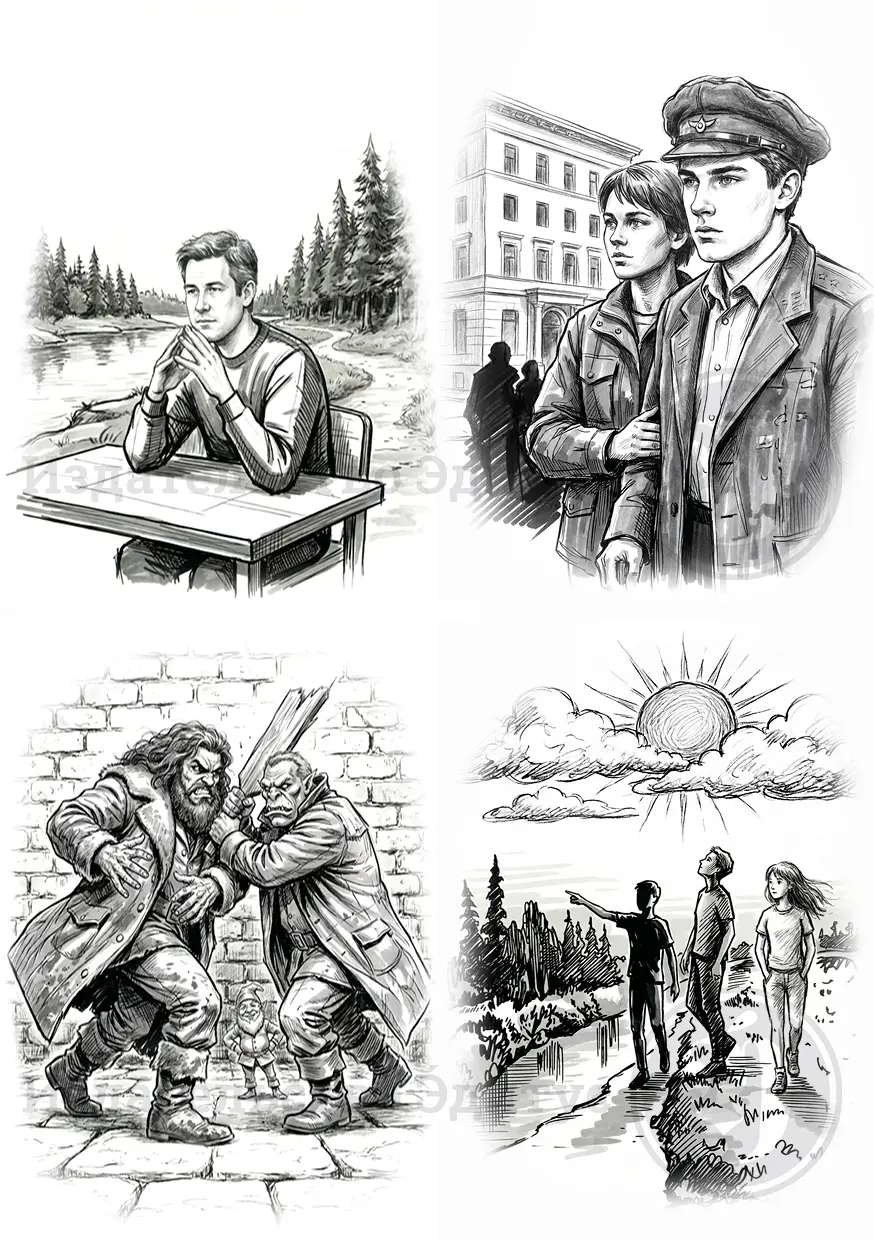 Иллюстрация с ИИ